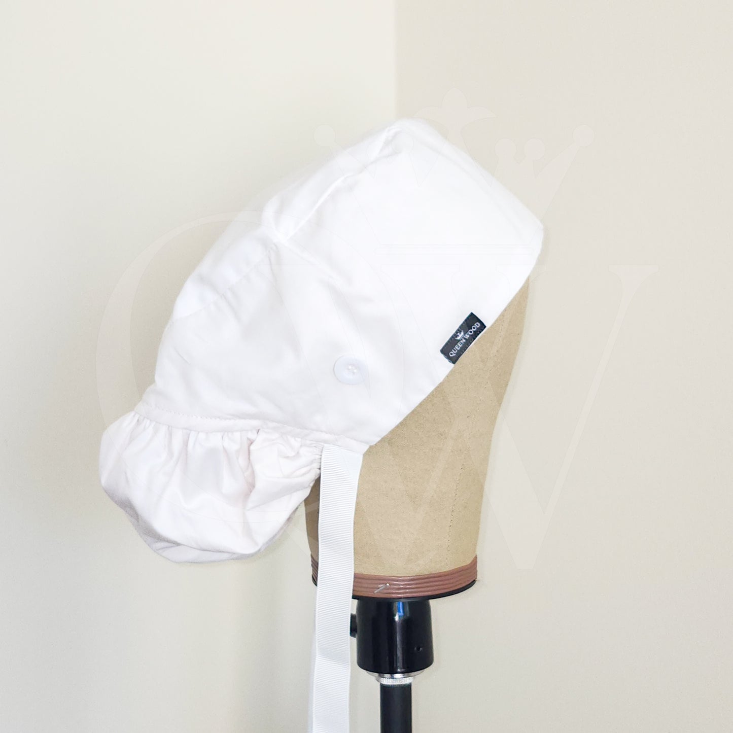 "Love Never Fails" Silk Lining Bonnet Scrub Hats