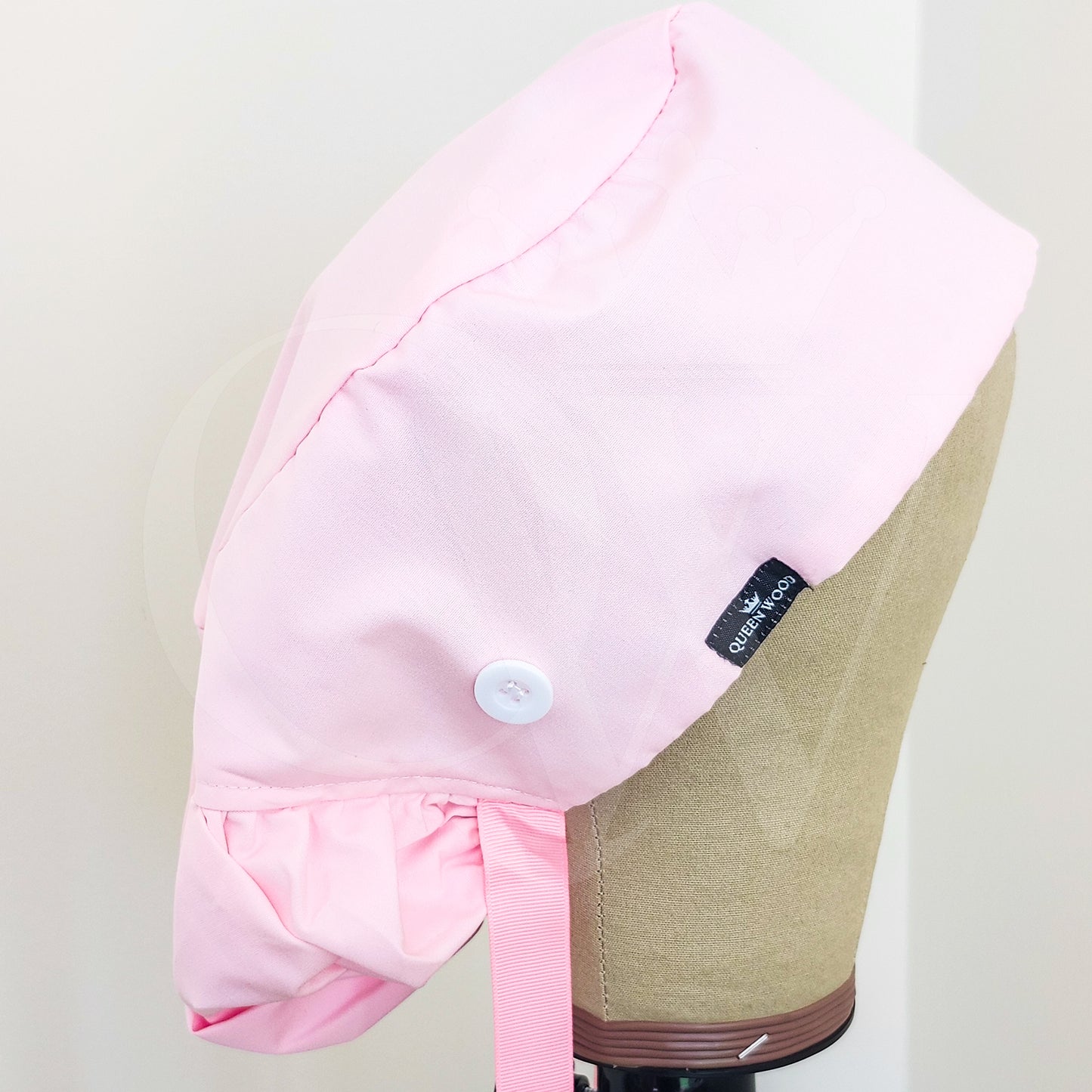 "Love Never Fails" Silk Lining Bonnet Scrub Hats