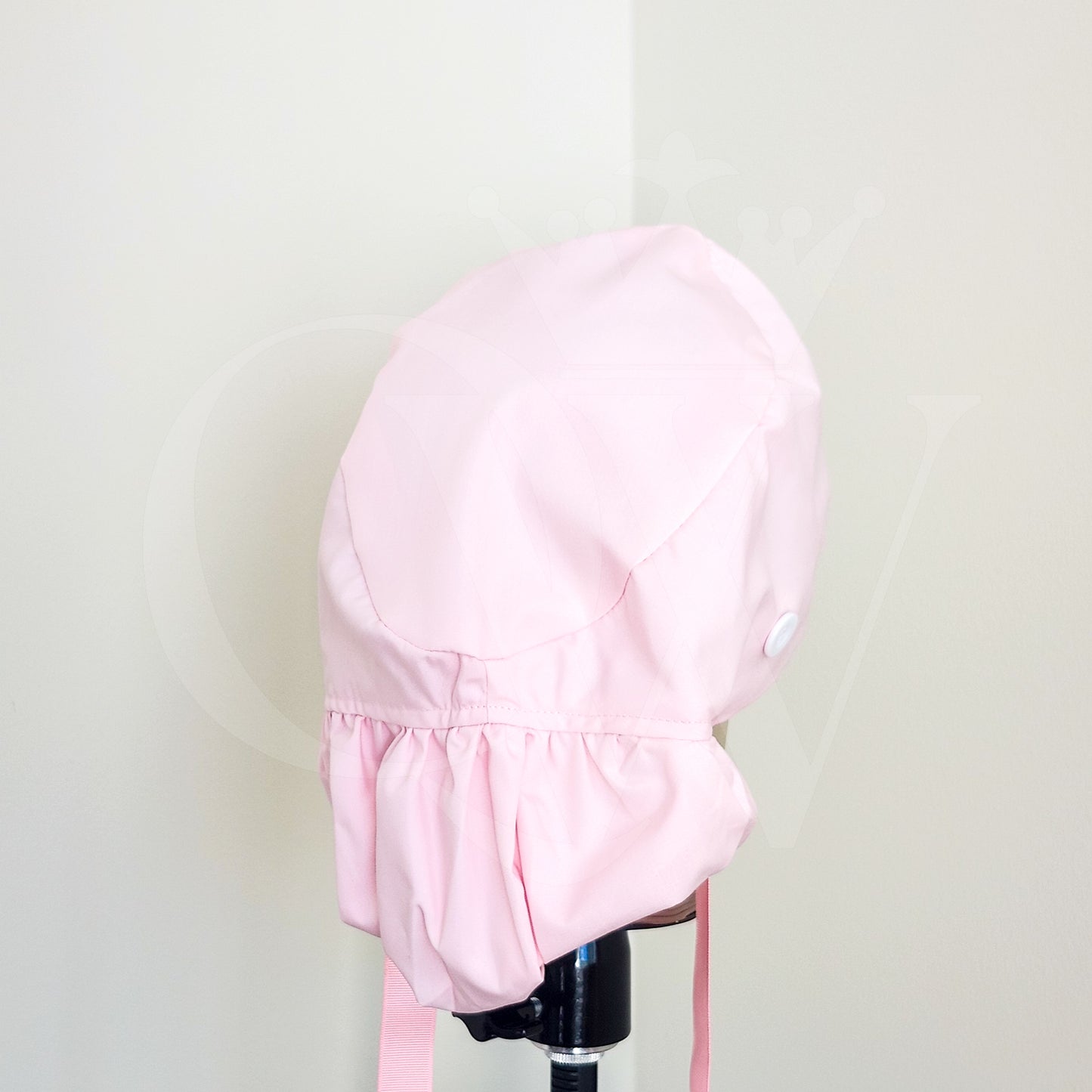 "Love Never Fails" Silk Lining Bonnet Scrub Hats