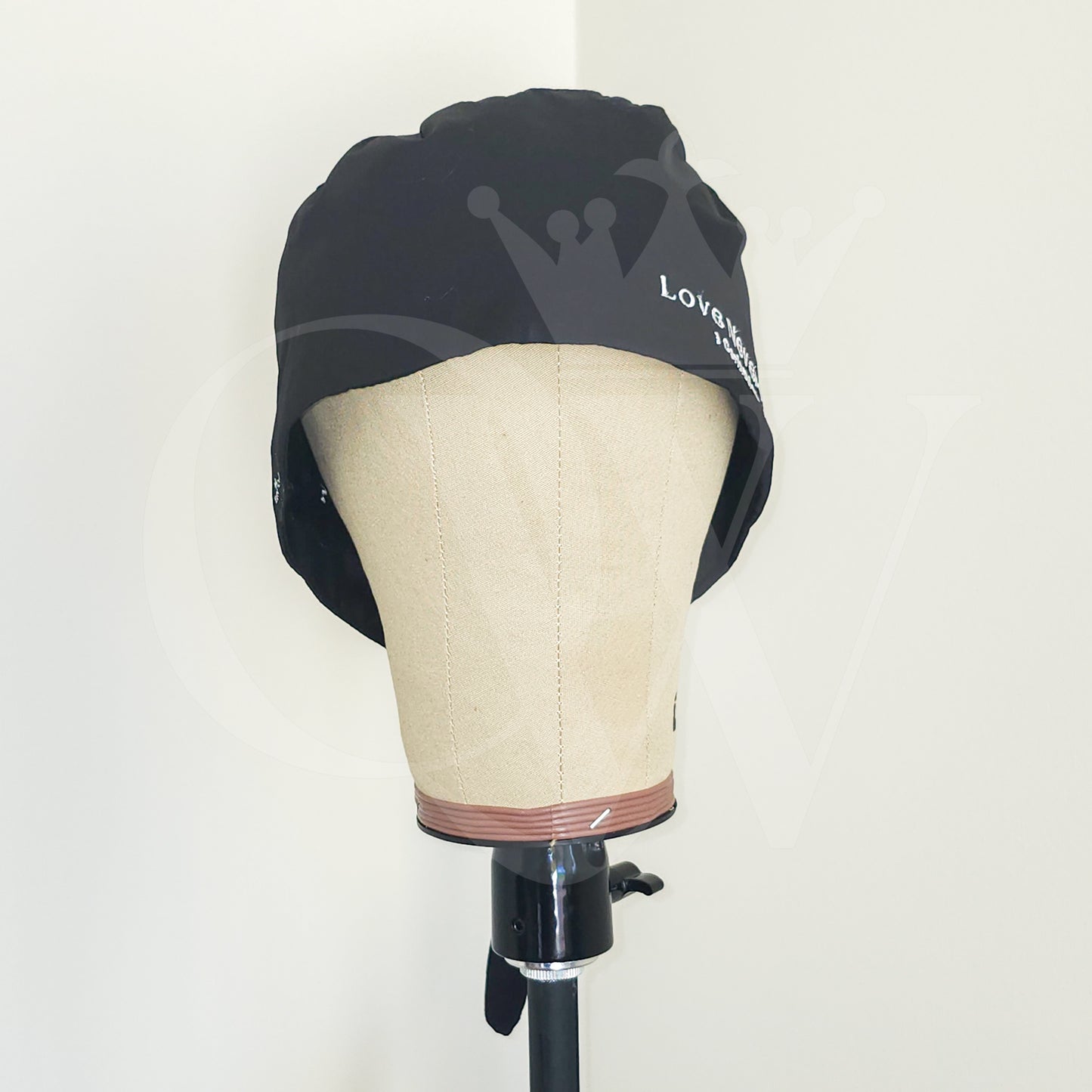 "Love Never Fails" Silk Lining Scrub Hats