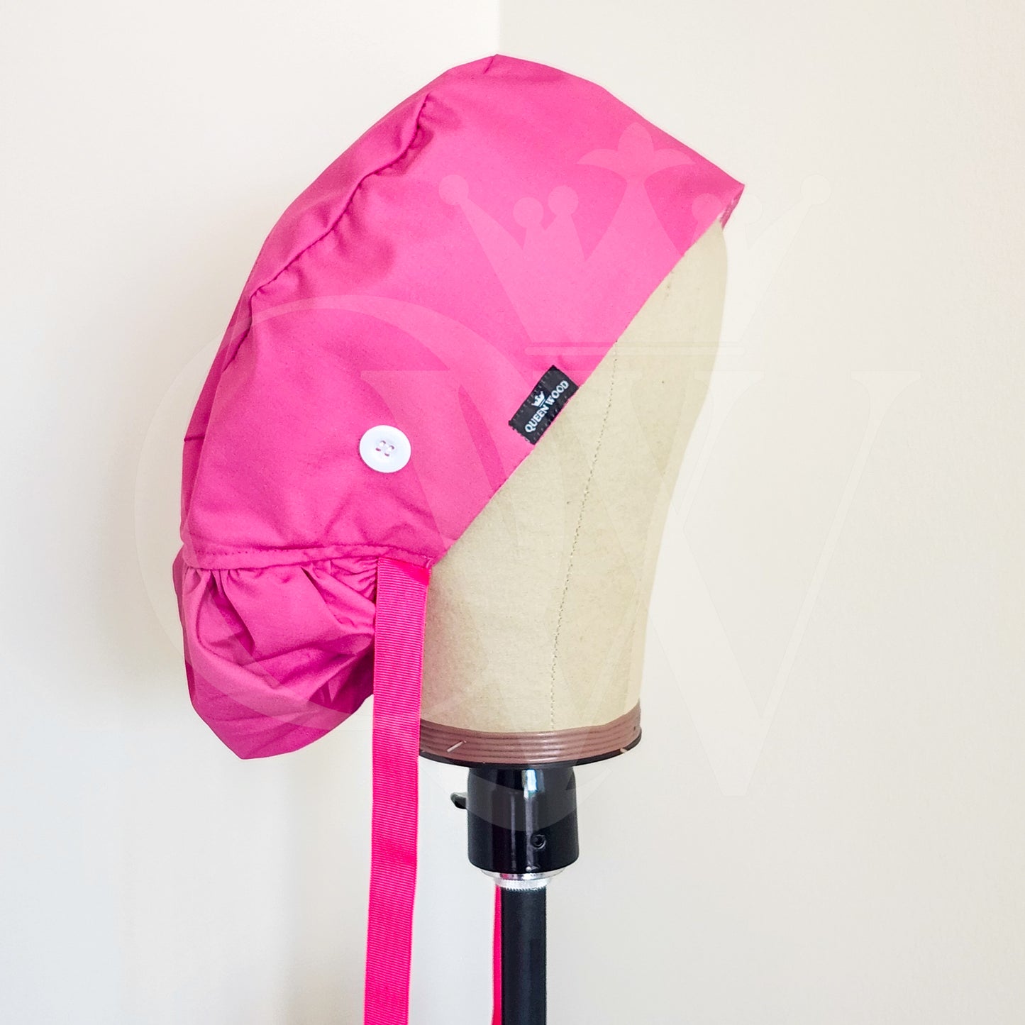 "Love Never Fails" Silk Lining Bonnet Scrub Hats