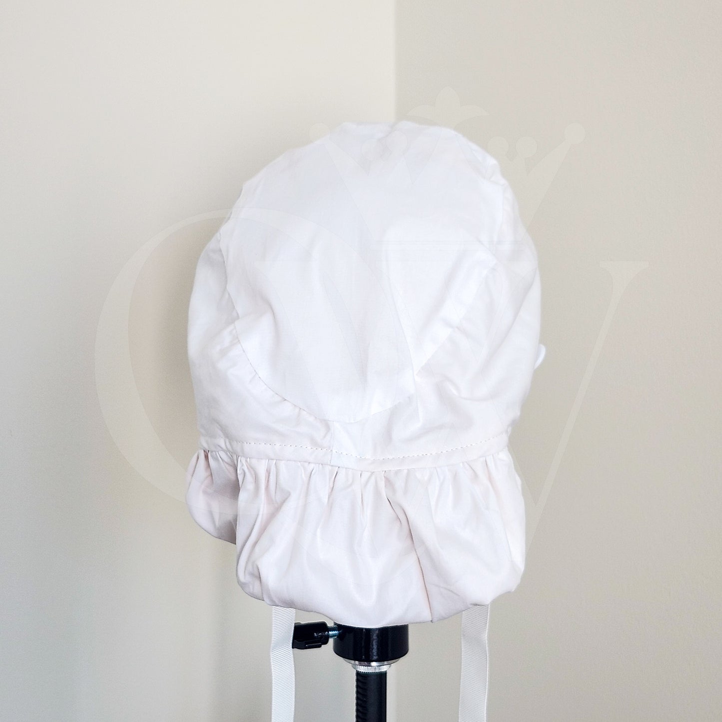 "Love Never Fails" Silk Lining Bonnet Scrub Hats